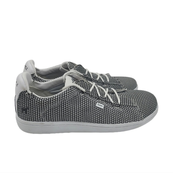 Goats The 454 Mesh Sneaker Black Lace Up Low Top Casual Shoe Women’s 10 Lightwei - Picture 11 of 12